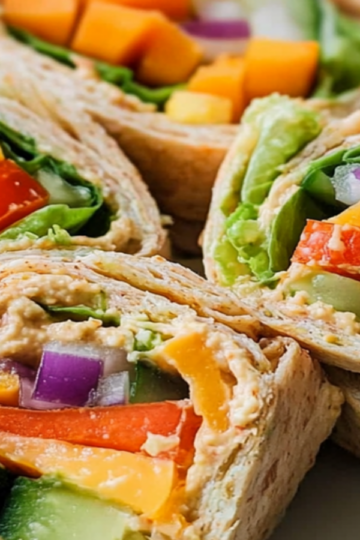 Hummus and Veggie Snack Packs for Lunch Boxes