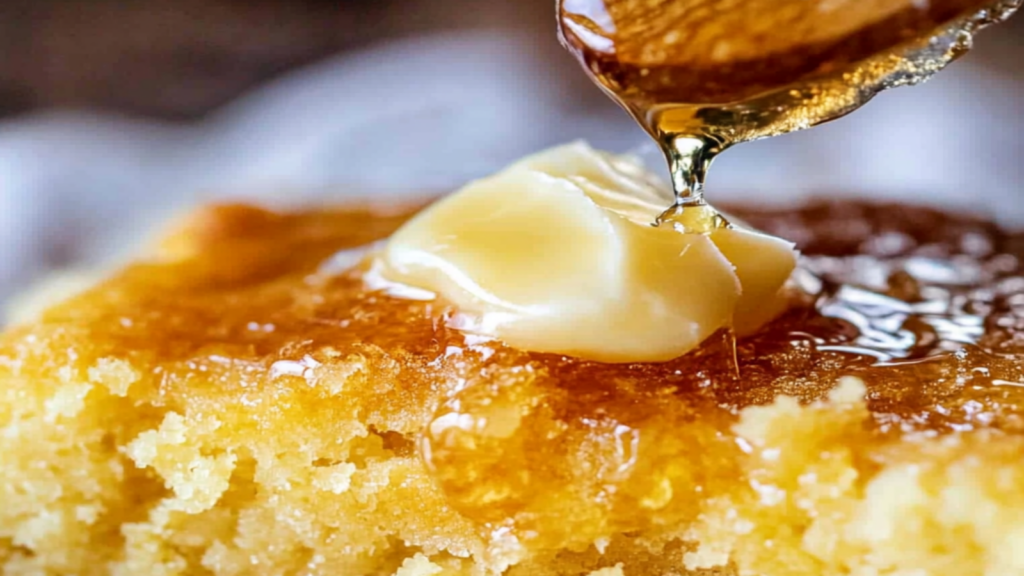 Juneteenth Cornbread with Honey Butter Recipe