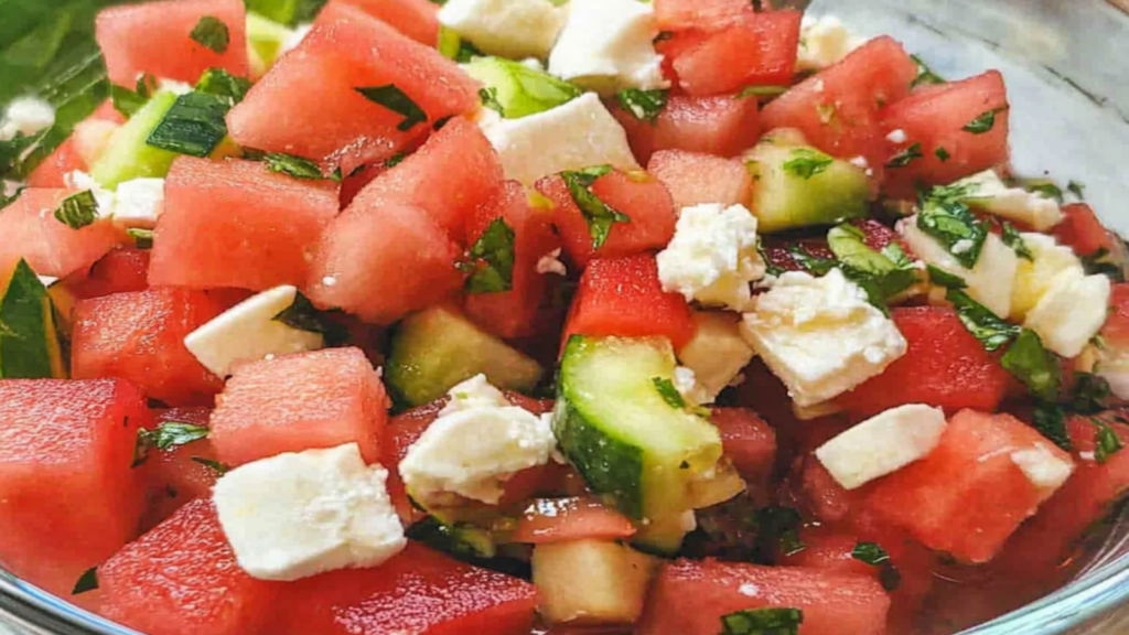 Refreshing Juneteenth Watermelon Salad Recipe to Celebrate