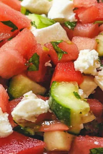 Refreshing Juneteenth Watermelon Salad Recipe to Celebrate