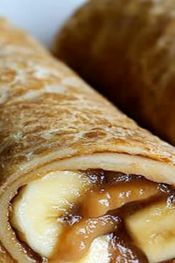 Lunch Box Peanut Butter Banana Roll-Ups Recipe