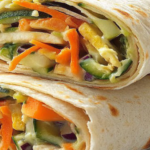 Colorful Lunch Box Veggie Wraps - A Flavorful Delight