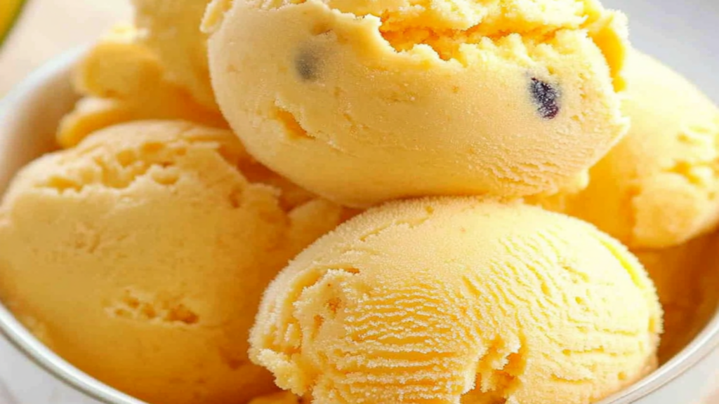 Mango Sorbet for Ice Cream Month Delight
