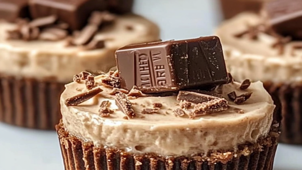 Mini Kit Kat Cheesecakes for Sweet Moments