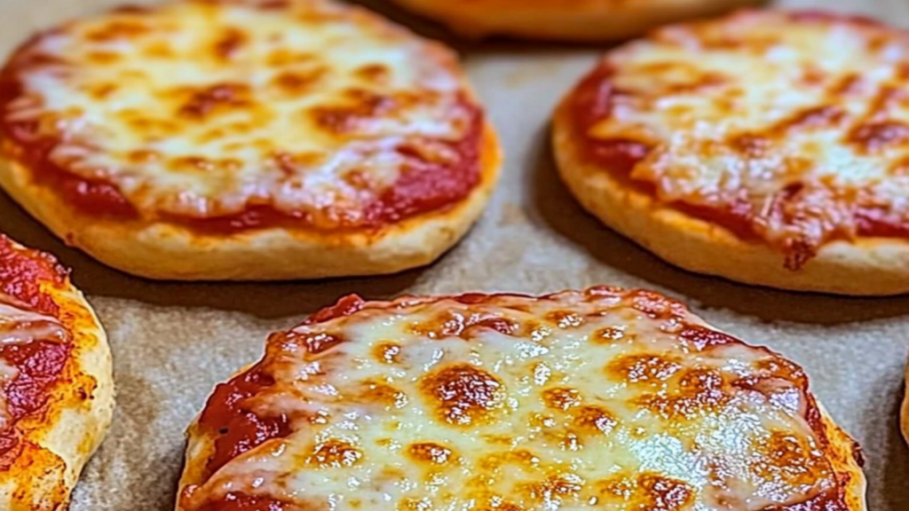 Mini Pizza Bagels for Lunch Boxes Recipe