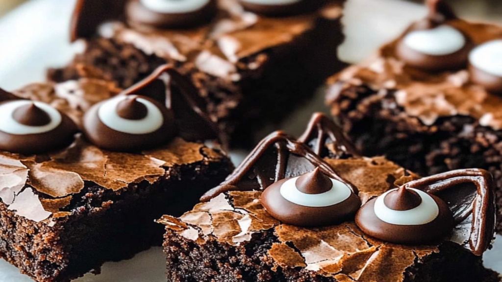 Pastel Halloween Bat Wing Brownies Recipe