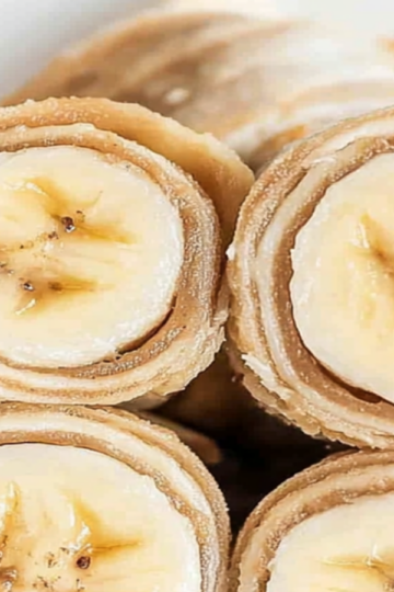 Peanut Butter Banana Roll-Ups for Lunch Boxes