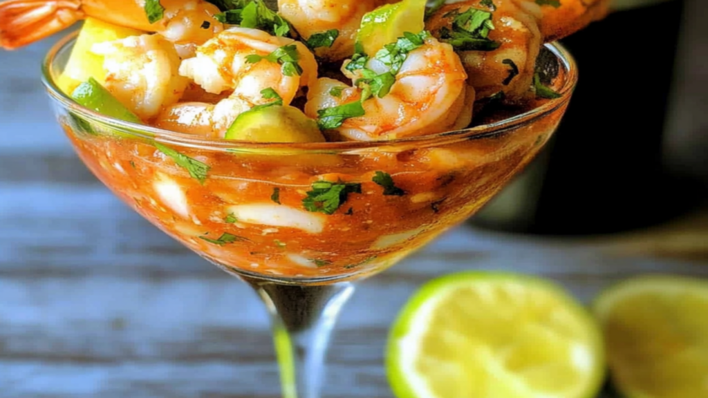 Refreshing Shrimp Cocktail Pool Snack for Summer Fun