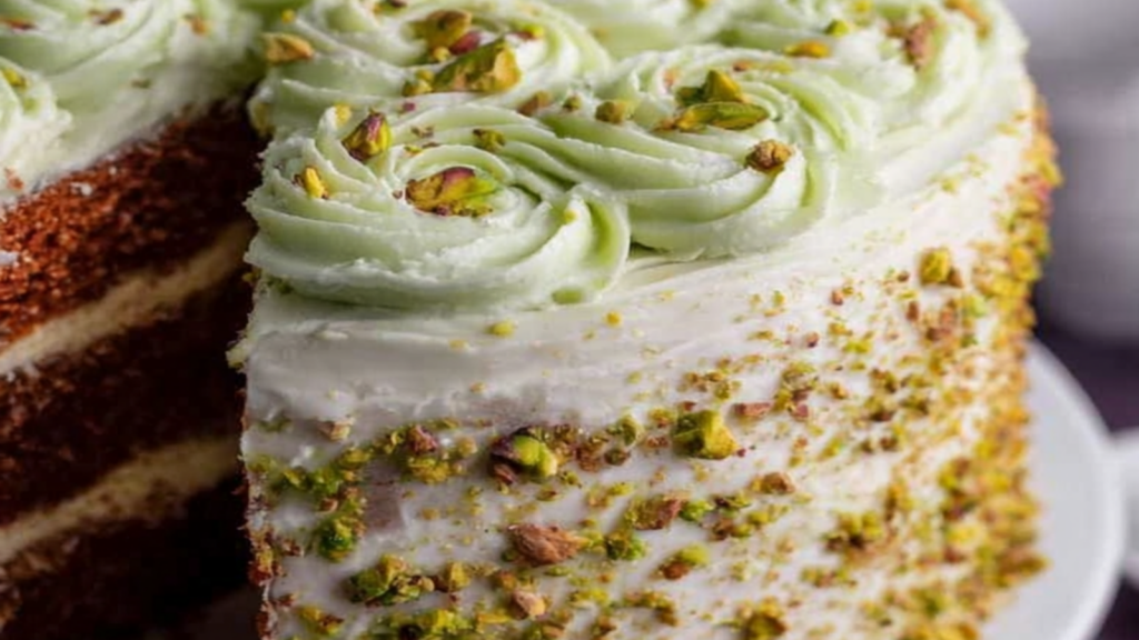 Vanilla Bean Pistachio Cake Recipe Delight
