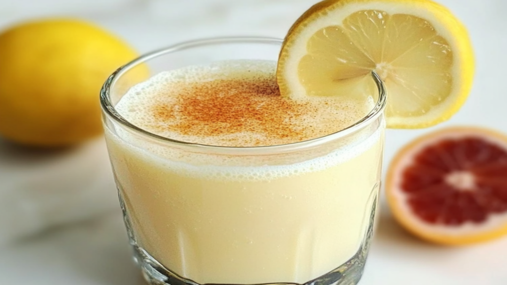 Refreshing Whole Lemon Olive Oil Drink for Zesty Bliss