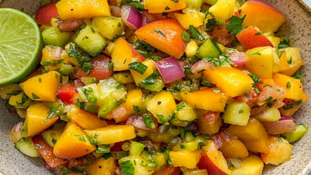Sweet and Zesty Peach Salsa Recipe for Summer Fun