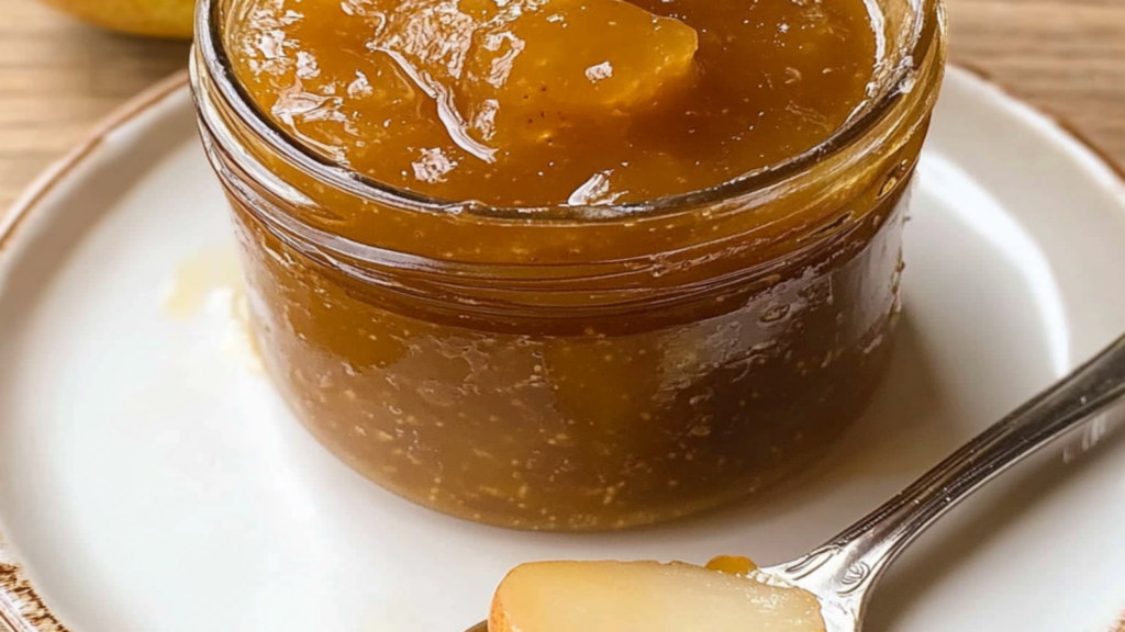 Pear Preserves Recipe for Sweet Memories