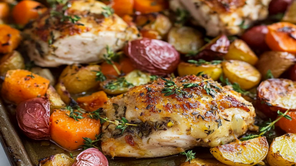 Cozy Autumn Harvest Sheet Pan Dinner Recipe to Savor
