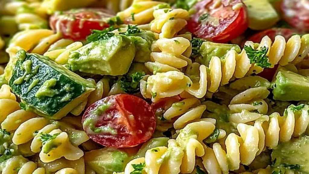 Avocado Lime Pasta Salad Recipe You’ll Love