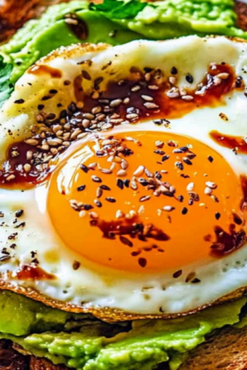 Avocado Toast with Egg and Seeds - Food is Fuel