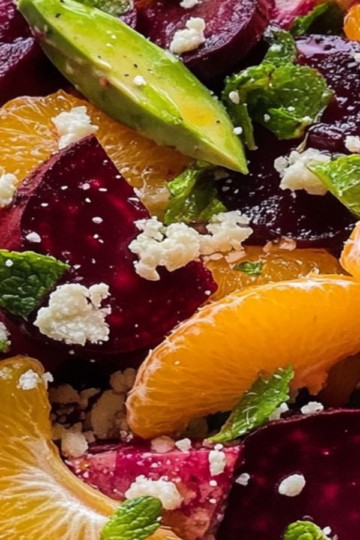 Refreshing Beet and Orange Summer Salad Recipe Delight