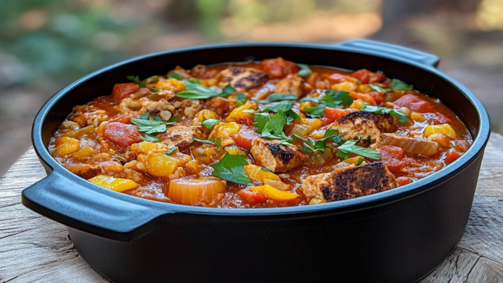 Campfire Stew Camping Meal Recipe for Adventure