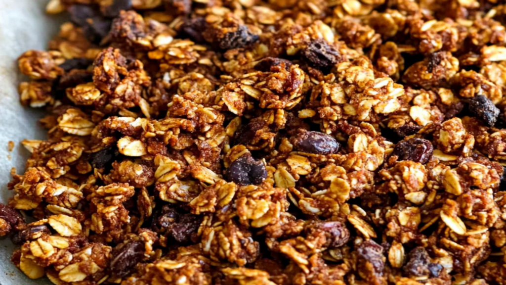 Chai-Spiced Granola Clusters Recipe