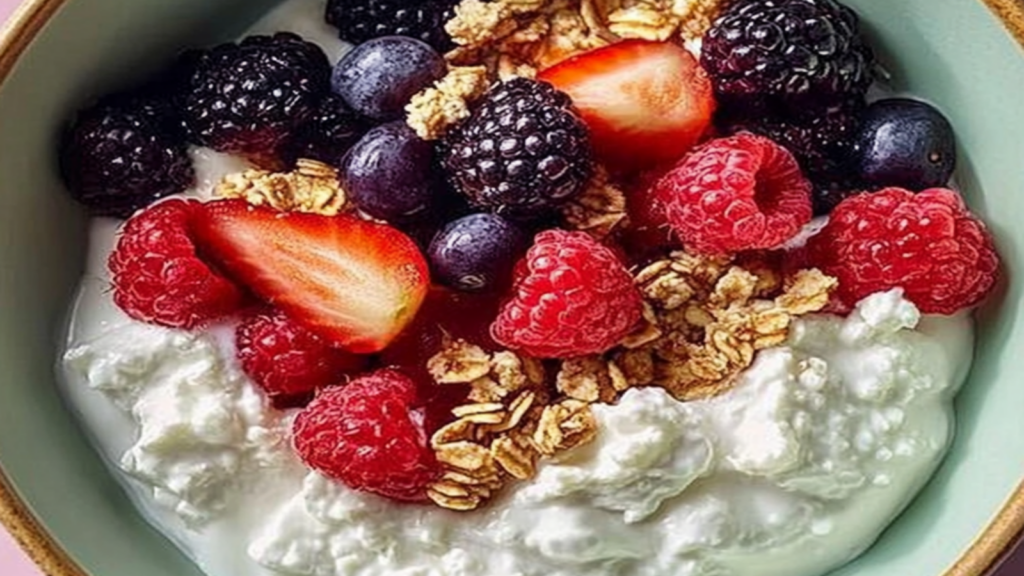 Fuel Your Day with a Cottage Cheese Bowl with Fruit
