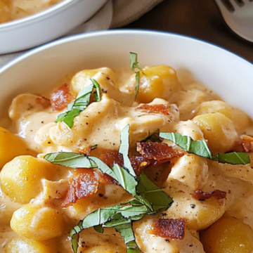 Cozy Creamy Chicken and Gnocchi Fall Meal Recipe