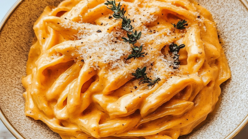 Creamy Pumpkin Pasta: A Cozy Fall Meal Recipe