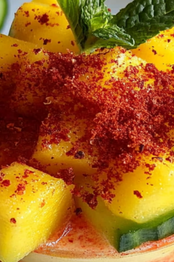 Refreshing Cucumber and Mango Chamoy Cups Recipe
