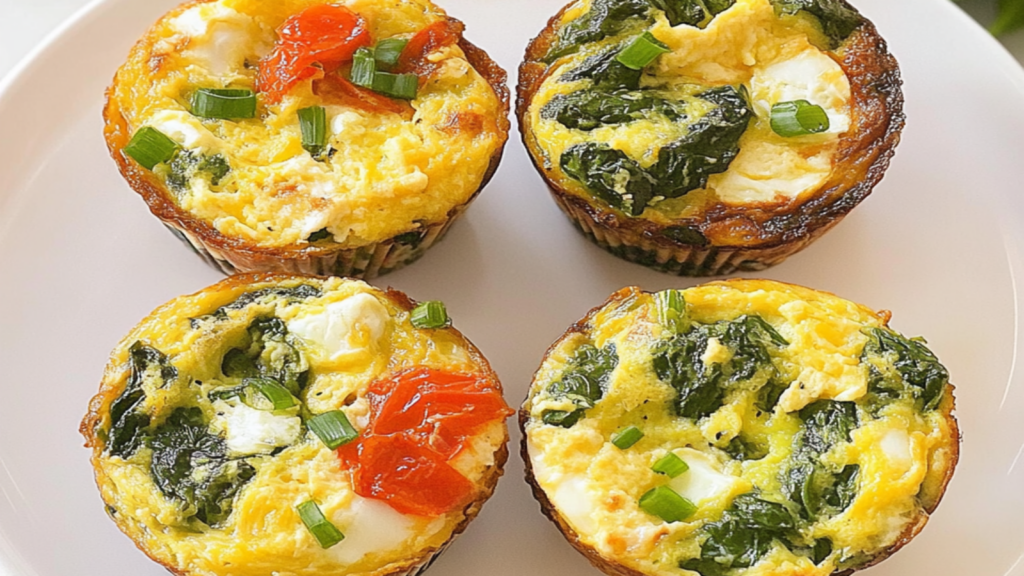 Egg Muffin Cups with Spinach – Food is Fuel