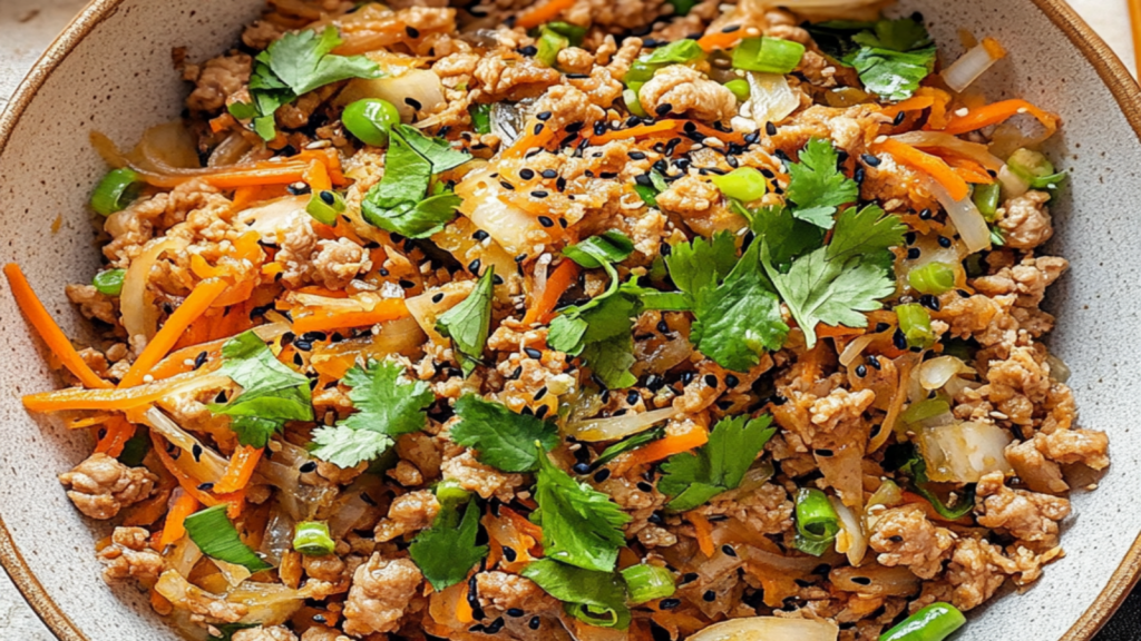 Egg Roll in a Bowl: Easy Asian Cooking Delight