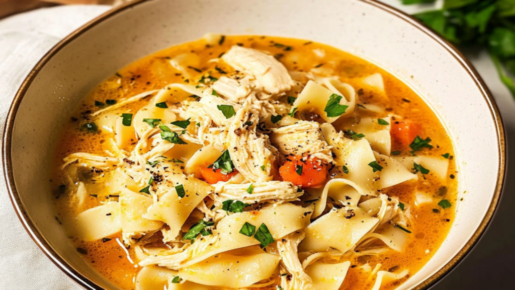 Hearty Chicken Noodle Soup Recipe for Comfort