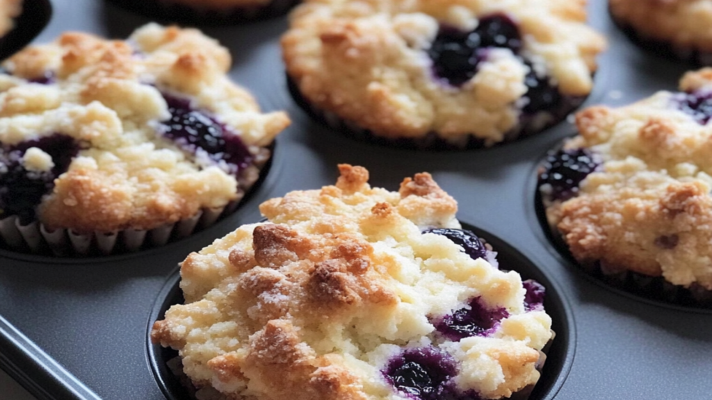Huckleberry Cream Cheese Muffins Recipe