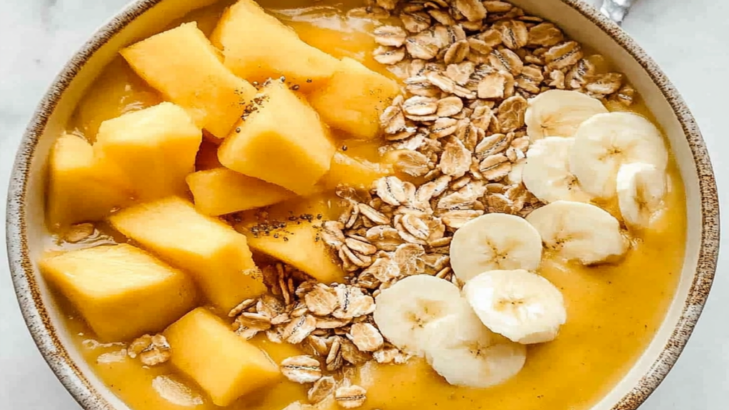 Mango Smoothie Bowl Brunch Recipe to Try