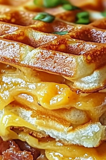 Mini Waffle Sandwich Brunch Recipe to Try