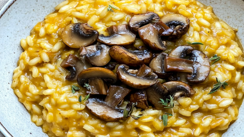 Cozy Mushroom Risotto Fall Meal for Ultimate Comfort