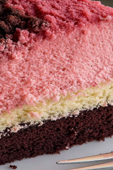Indulge in Neapolitan Mousse Cake – A Creamy Delight