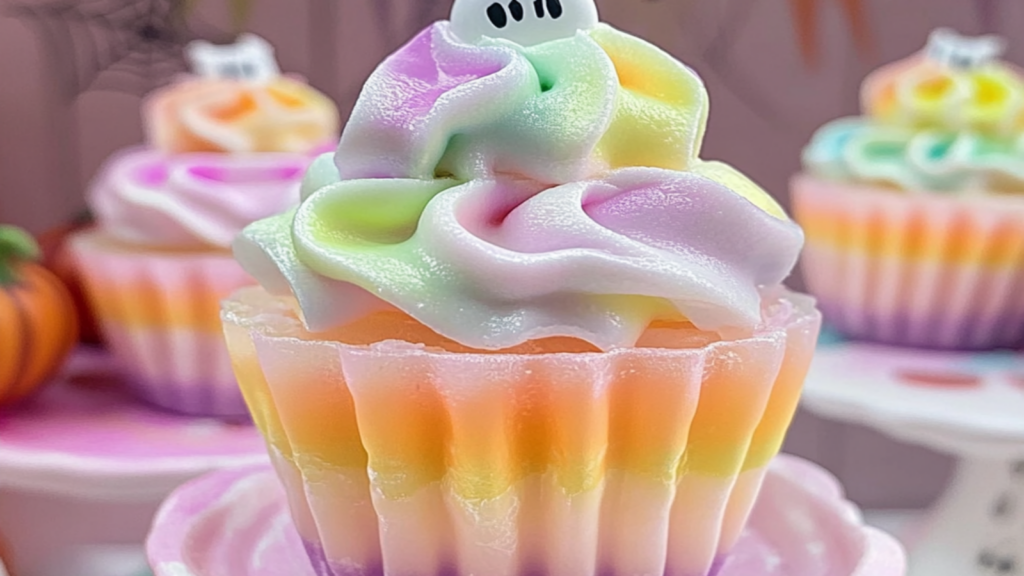 Spooktacular Pastel Halloween Potion Jello Cups Recipe