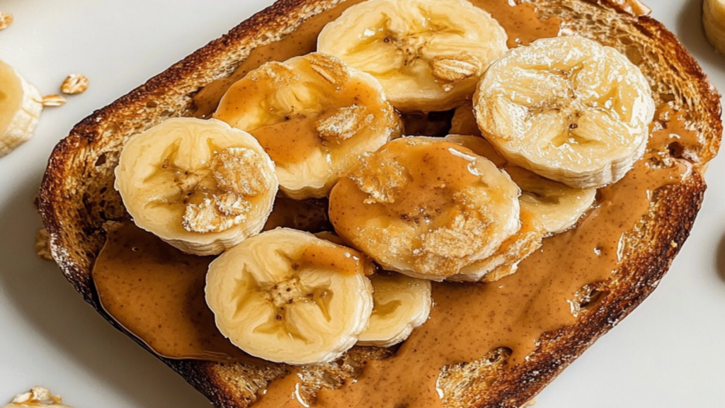 Peanut Butter Banana Toast – Food is Fuel