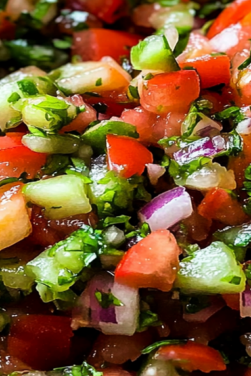 Refreshing Pico de Gallo with Peach and Tomato Recipe