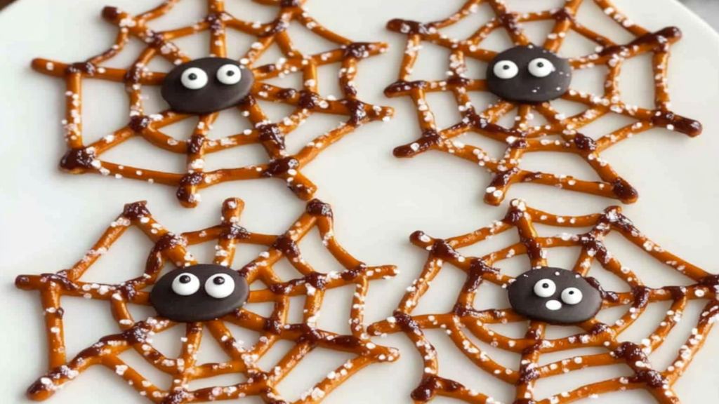 Spooktacular Pretzel Spider Webs: A Halloween Treat Recipe