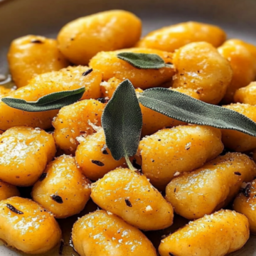 Cozy Pumpkin Gnocchi with Sage Butter Recipe Delight