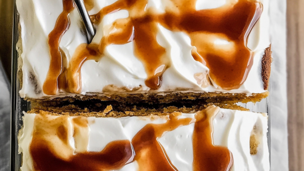 Pumpkin Spice Cake Trifle with Whipped Layers