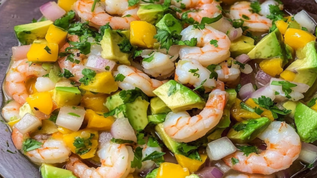 Refreshing Shrimp Ceviche with Avocado Recipe Delight