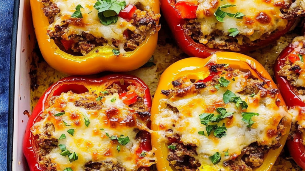 Stuffed Bell Pepper Camping Meal Recipe