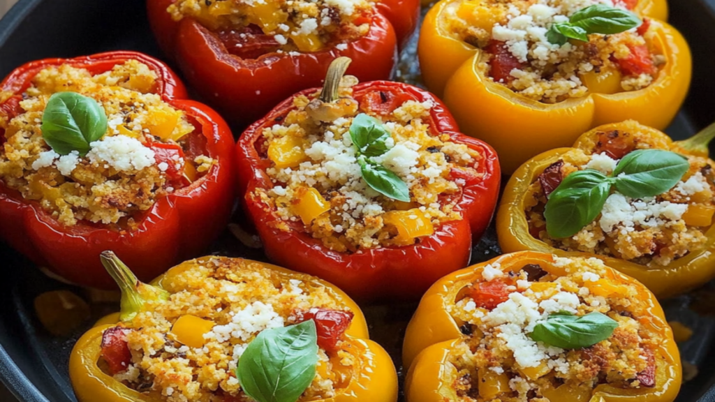 Stuffed Bell Peppers: A Summer Dinner Idea