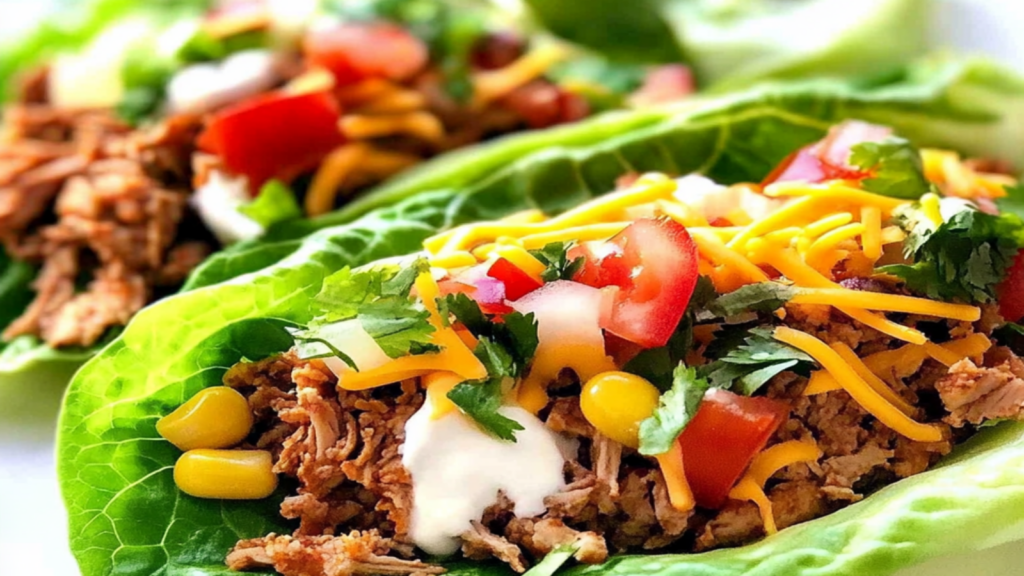 Taco Lettuce Wraps: Perfect Summer Dinner Idea