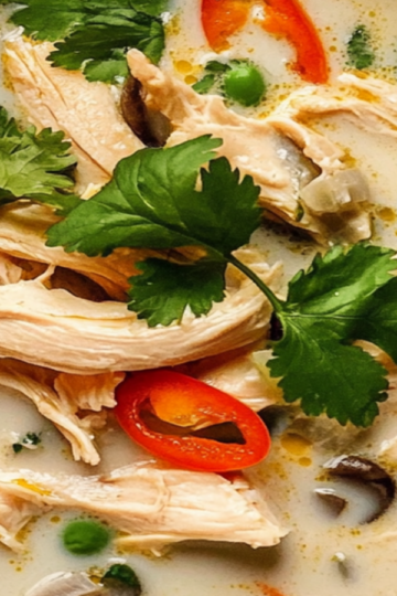 Thai Coconut Chicken Soup Recipe for Comfort