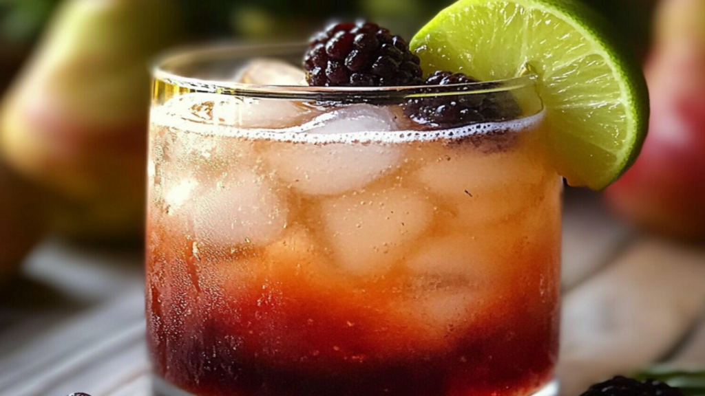 Elevate Holidays with Thanksgiving Bourbon Pear Spritzers