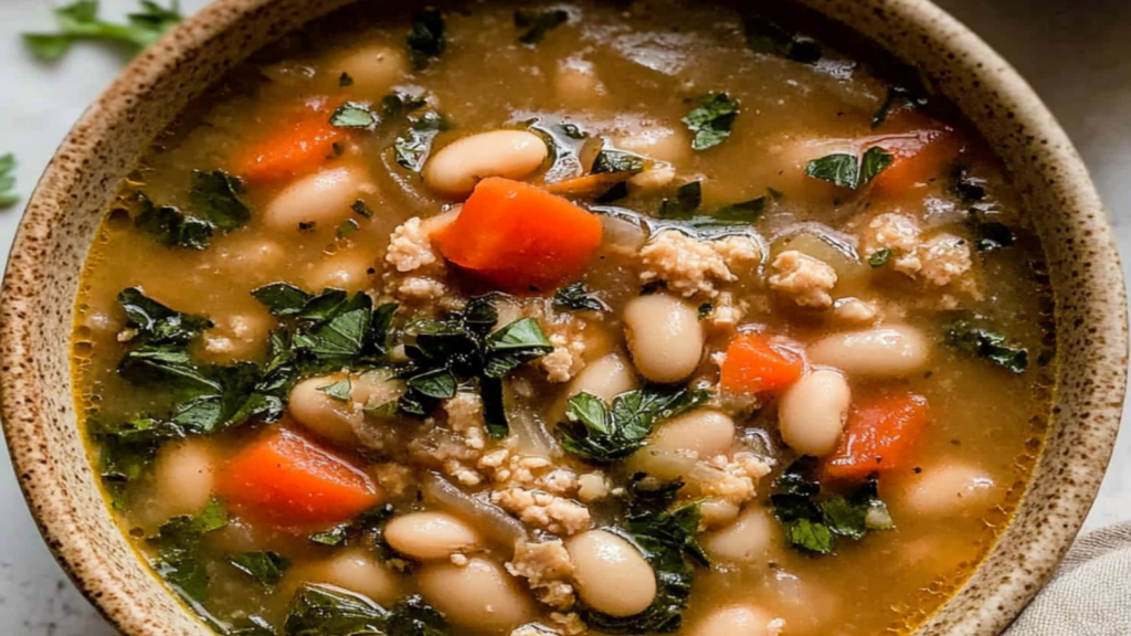 Hearty Tuscan White Bean Soup Recipe for Cozy Nights