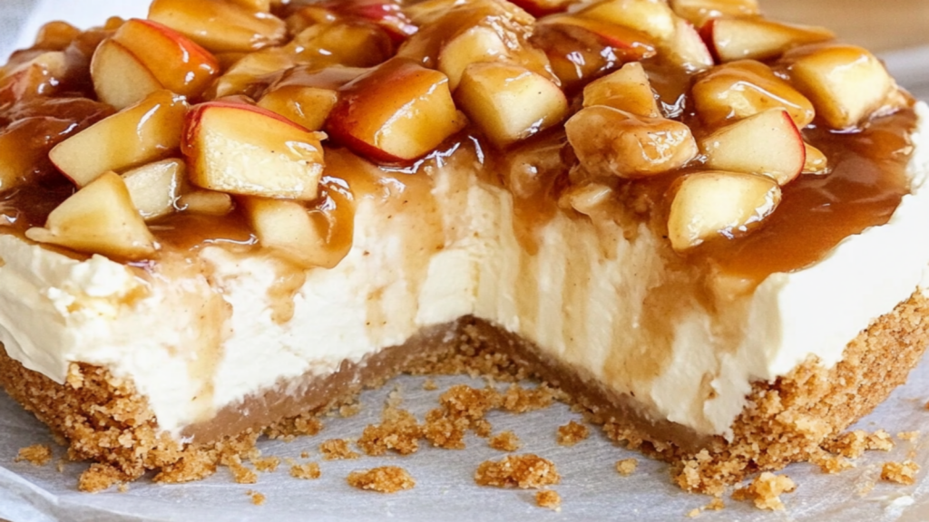 Apple Crisp Cheesecake Recipe to Delight You