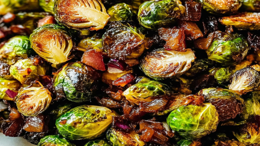 Balsamic Roasted Brussels Sprouts Recipe