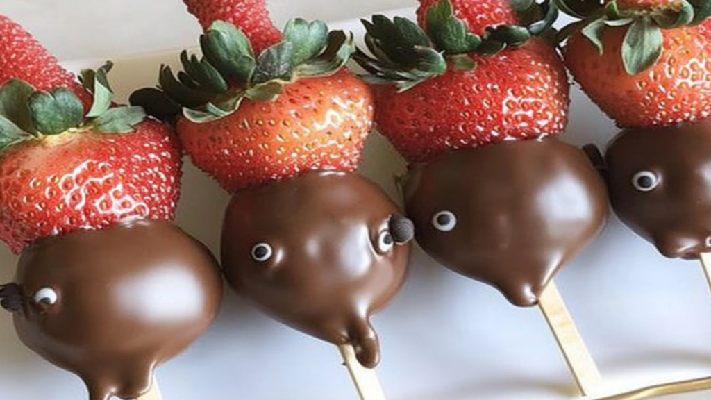 Chocolate Covered Strawberry Turkeys Recipe